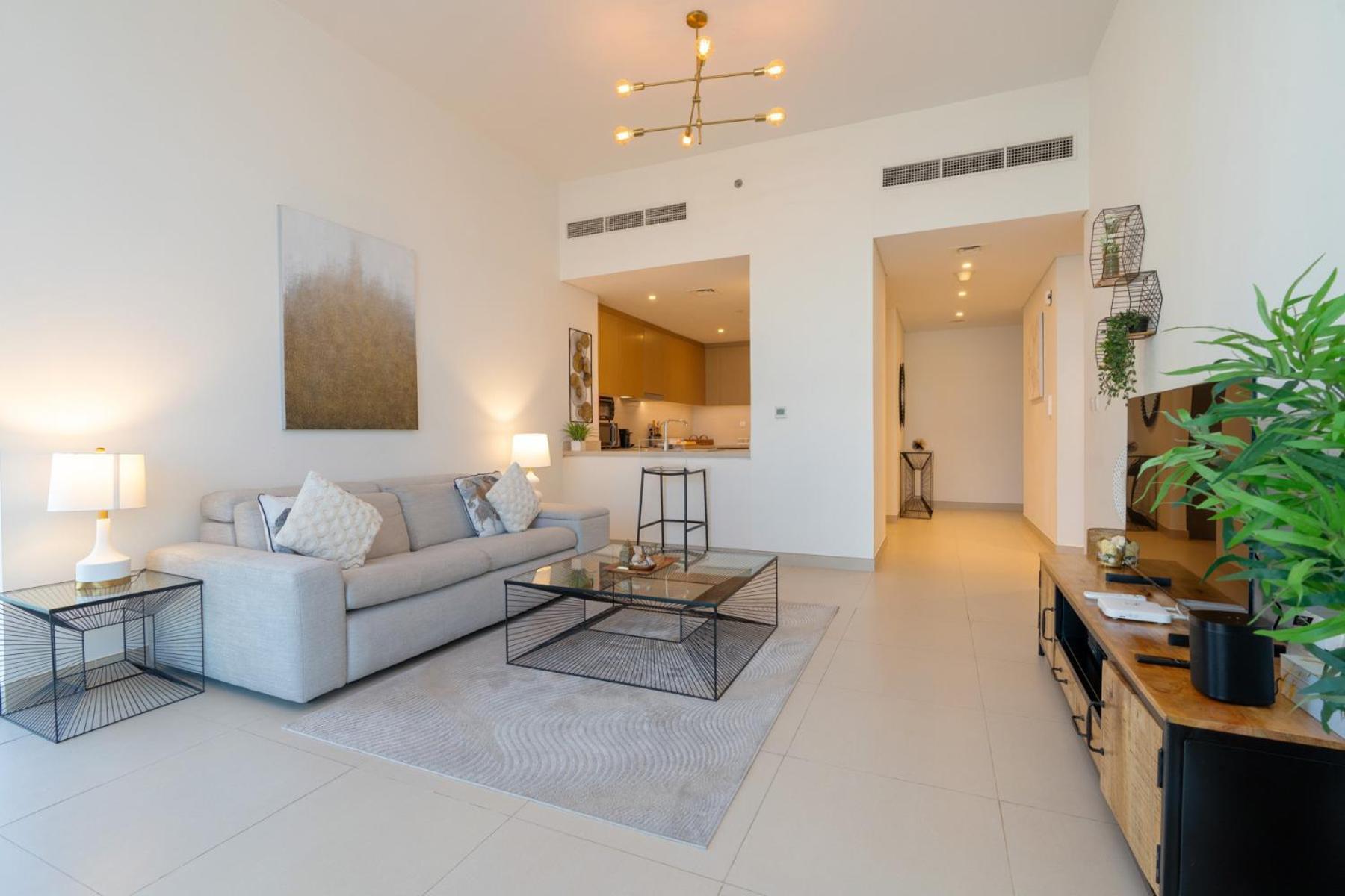 Appartement Cozy And Stunning Waterfront One Bed à Dubaï Extérieur photo