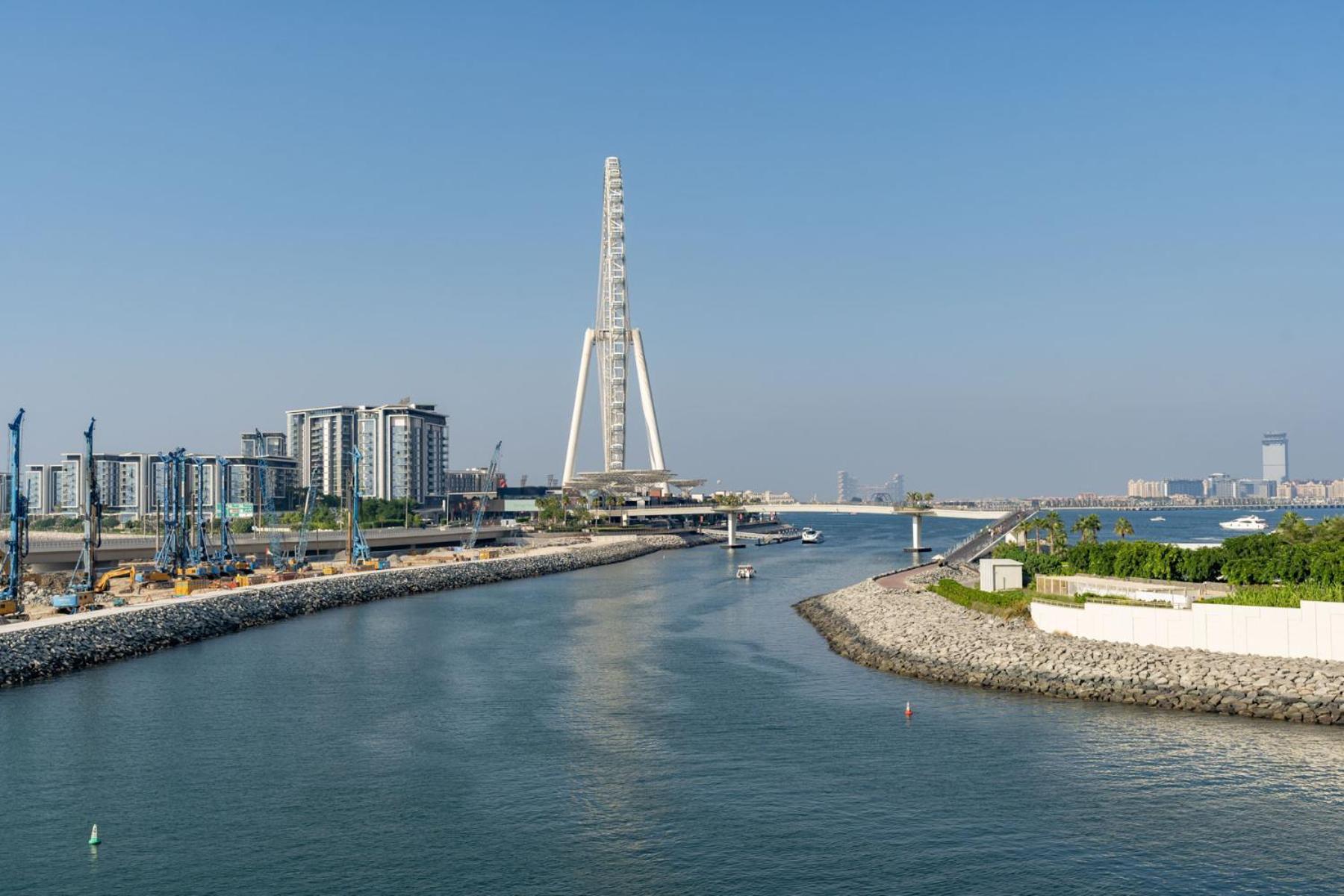 Appartement Cozy And Stunning Waterfront One Bed à Dubaï Extérieur photo