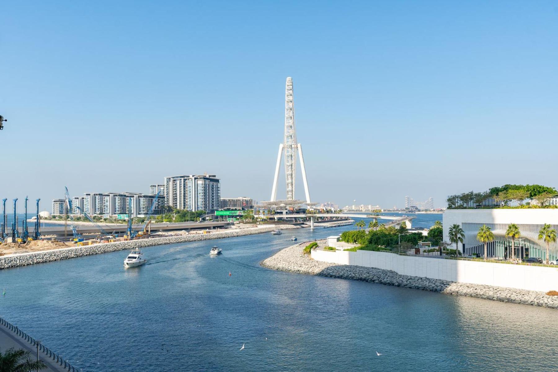 Appartement Cozy And Stunning Waterfront One Bed à Dubaï Extérieur photo